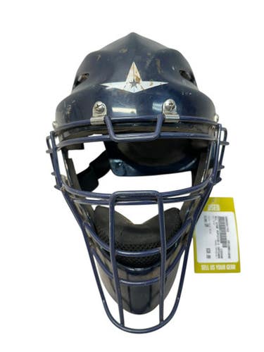 Used All Star MVP2310-1 Catchers Helmet w/Mask Navy Blue SM 11835-S000201743