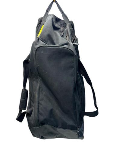 Used Rawlings WHEELED CATCHER BAG BB/SB Player Wheeled Bag Black 11835-S000201752