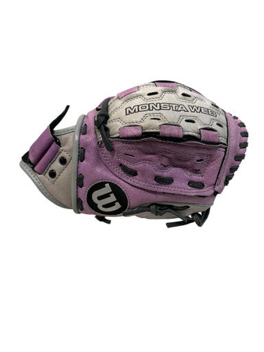 Used Wilson A0440FPCAT10-GPR BB/SB Glove RH Throw Purple 10" 11835-S000201764