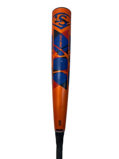 Used Louisville Slugger 2022 META BB/SB High School -3 Bat Orange 32" 11835-S000201777