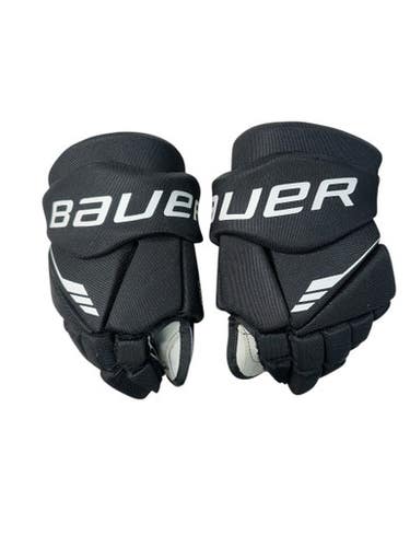 Used Bauer LIL SPORT Junior Gloves Black 11" 11835-S000201791