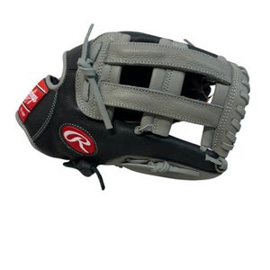 Used Rawlings WRS125HBCG BB/SB Glove RH Throw Black And Grey 12 1/2" 11835-S000201799