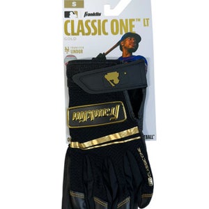 Used Franklin BB/SB Batting Gloves Black LG 11835-S000201800