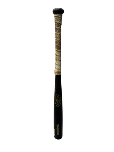 Used Louisville Slugger GENUINE BB/SB Wood Bat Black 28" 11835-S000201614
