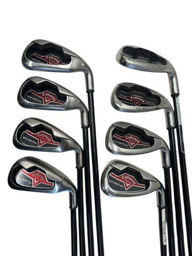 Used Callaway BIG BERTHA Mens Iron Set RH 4I-SW 11835-S000201671