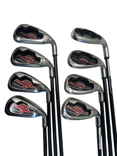 Used Callaway BIG BERTHA Mens Iron Set RH 4I-SW 11835-S000201671