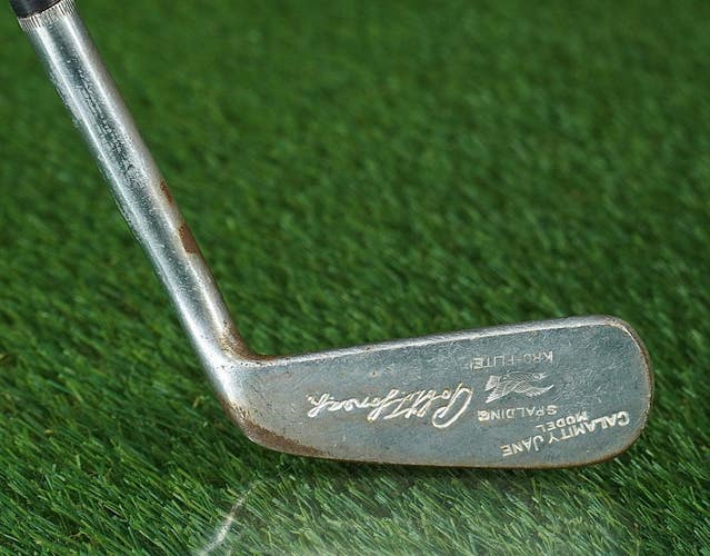 SPALDING KRO-FLITE ROB T. JONES CALAMITY JANE PUTTER BLADE 34" RH ~ VINTAGE!!