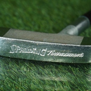 SPALDING TOURNAMENT PUTTER BLADE 33.5" LEFT & RIGHT HANDED LH / RH ~ VINTAGE!!