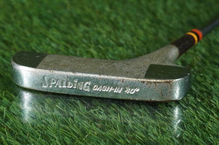 SPALDING CASH-IN "40" PUTTER BLADE 35" LEFT & RIGHT HANDED LH / RH ~ VINTAGE!!