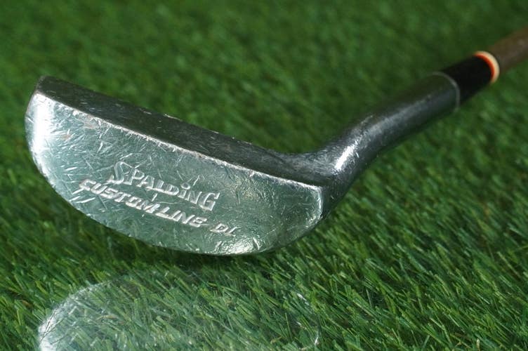 SPALDING CUSTOM LINE DL PUTTER MID-MALLET 35" ROSE GOLD GRAPHITE RH ~ VINTAGE!