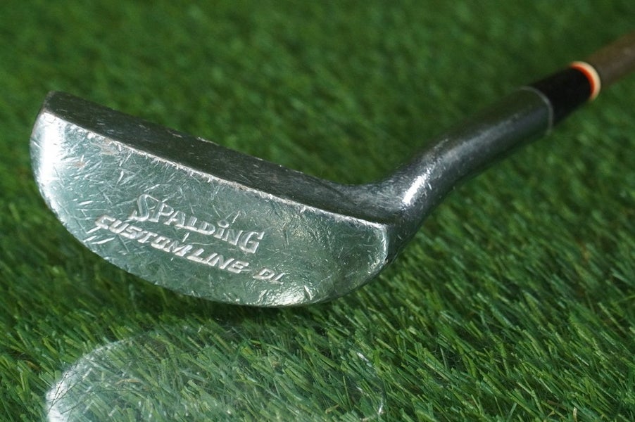 SPALDING CUSTOM LINE DL PUTTER MID-MALLET 35" ROSE GOLD GRAPHITE RH ~ VINTAGE!