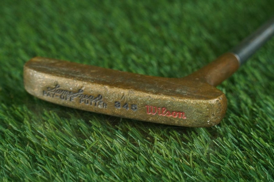 WILSON SAM SNEAD PAY-OFF PUTTER BLADE 35" 345 FLUTED SHAFT LH / RH ~ VINTAGE!!
