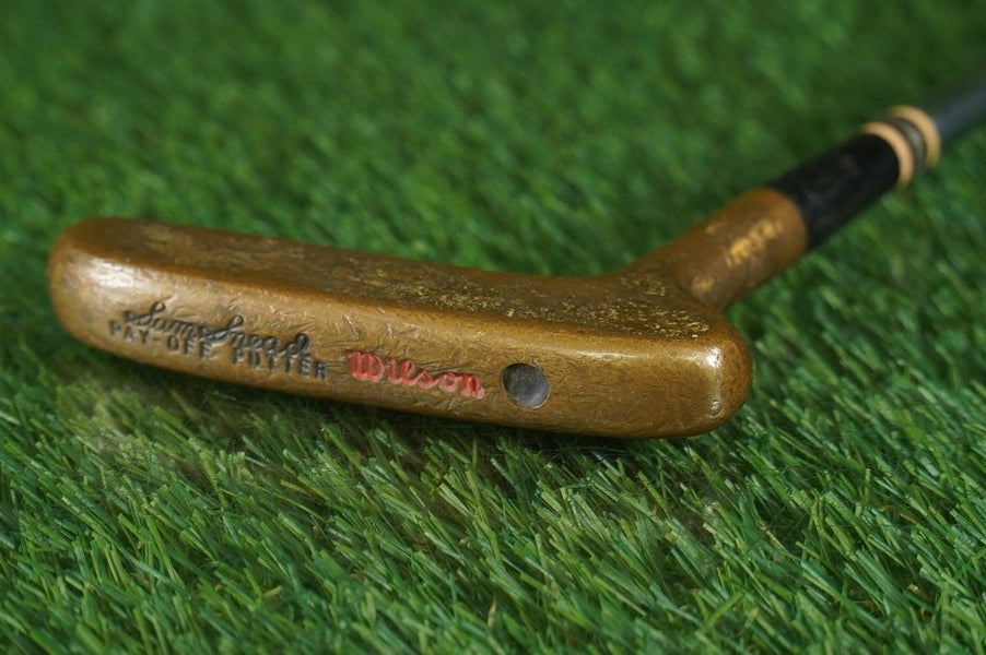 WILSON SAM SNEAD PAY-OFF PUTTER BLADE 35.5" LEFT & RIGHT HAND LH / RH ~ VINTAGE!