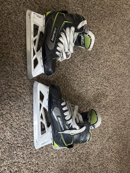 2021 Bauer GSX Hockey Goalie Skates Regular Width Size 3 (Used)