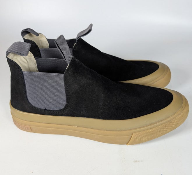 SeaVees Ballard Boot Black Soft Tumbled Leather Men's Size: 11.5