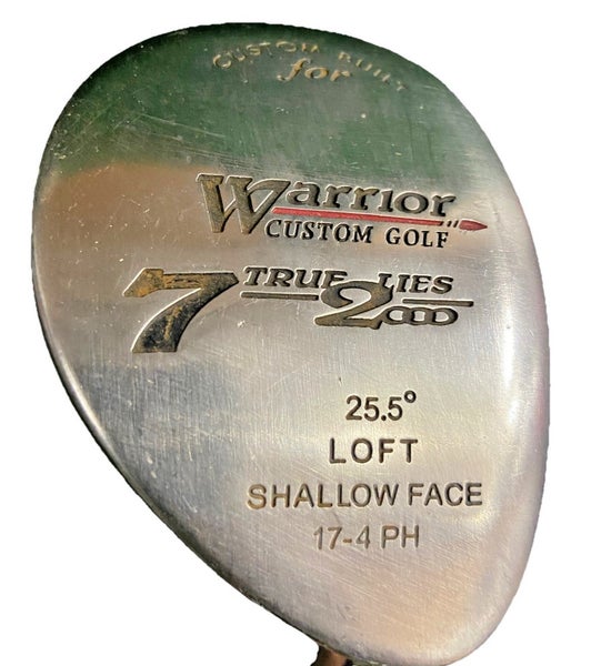 Warrior Golf True Lies 2000 7 Wood 25.5 RH Men's Regular Graphite 41" Stock Grip