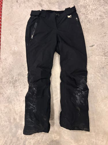 Black Unisex Youth Size 8 Karbon Ski Pants (Used)
