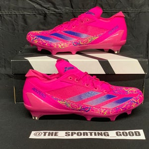 Adidas Adizero Electric (Pink) Low Top Molded Cleats (New)