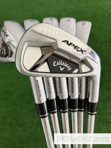 Callaway Apex 21 Forged Iron Set 5-P / NS Pro Zelos 80 Stiff