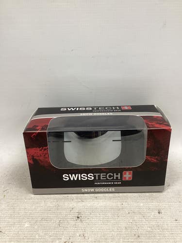 Used Swisstech Snow Goggles Adult Black 11851-S000041212