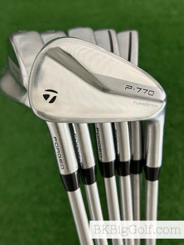 Taylormade P770 Forged Iron Set 5-P / KBS C-Taper Lite 115 Extra Stiff