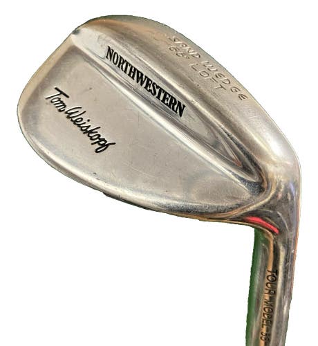 Tom Weiskopf Northwestern Sand Wedge 55 RH Pro Action Plus Step Stiff Steel 35.5