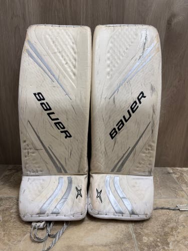 Medium Bauer Vapor 2X Pro Goalie Leg Pads (Used)