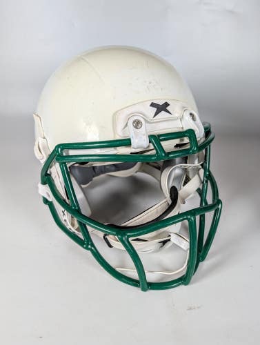 Xenith Epic White 2019 Youth Size: M Football Helmet Green Facemask Chin Strap