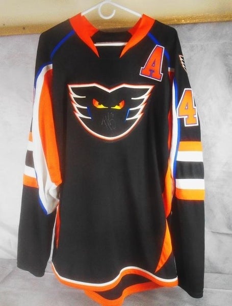 T.J. Brennan Signed Lehigh Valley Phantoms Jersey CCM Size XXL