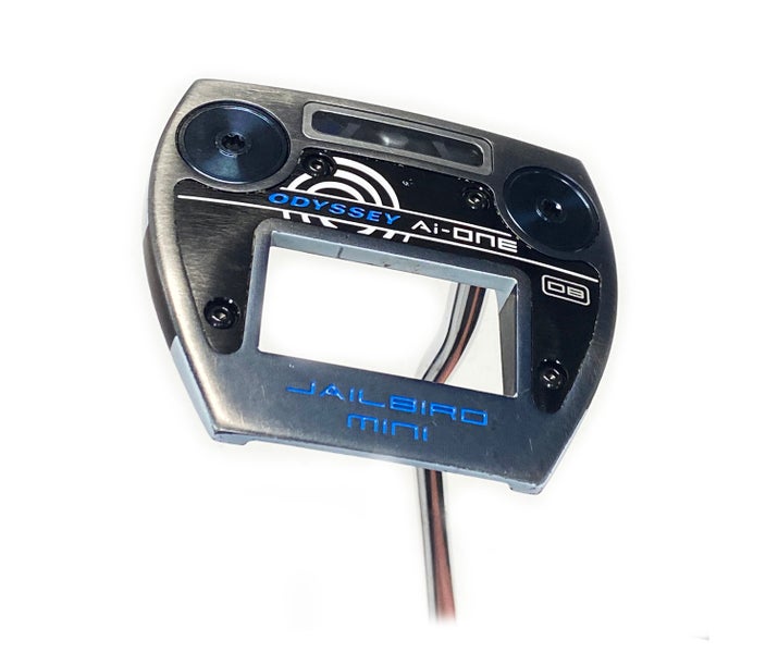 Odyssey Ai-One Jailbird Mini DB 35" Mallet Putter w/ Headcover