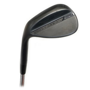 LH Titleist SM8 Black 60*/04* L Grind Lob Wedge Steel BV Wedge Flex