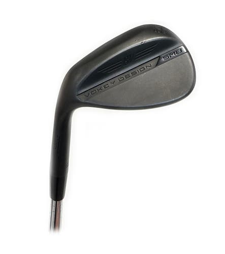 LH Titleist SM8 Black 60*/04* L Grind Lob Wedge Steel BV Wedge Flex
