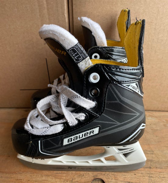 Bauer Supreme S160 Hockey Skates Size Y11EE