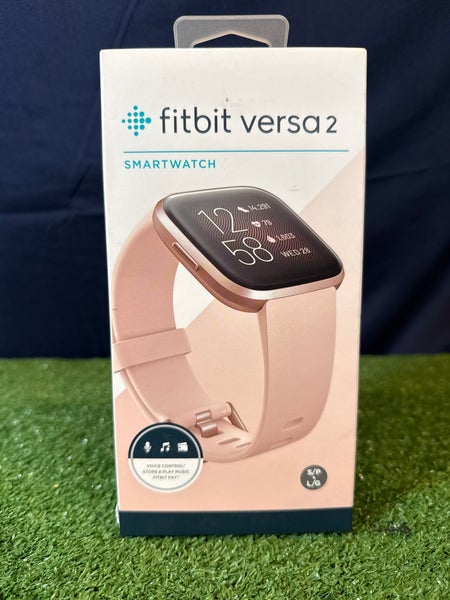 Fitbit Versa 2 (Petal/Copper Rose)(New in box)