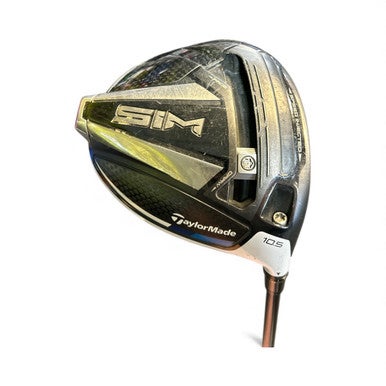 Used Taylormade SIM MAX W/HC Mens Driver RH 10.5 Degree 11873-C000226239