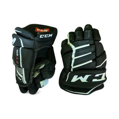 Used CCM FT 370 Junior Gloves Black 11" 11873-S000225267