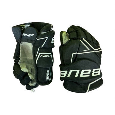 Used Bauer NSX Junior Gloves Black 11" 11873-S000226426
