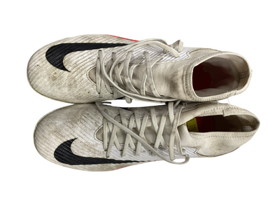 Used Nike MERCURIAL Soccer Cleats White Senior 8.5 11613-S000166082