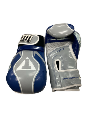 Used Title Boxing Gloves Navy Blue LG 11613-S000173128