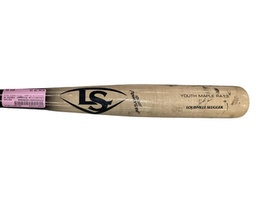 Used Louisville Slugger YOUTH MAPLE RA13 BB/SB Wood Bat 28" 11613-S000172753
