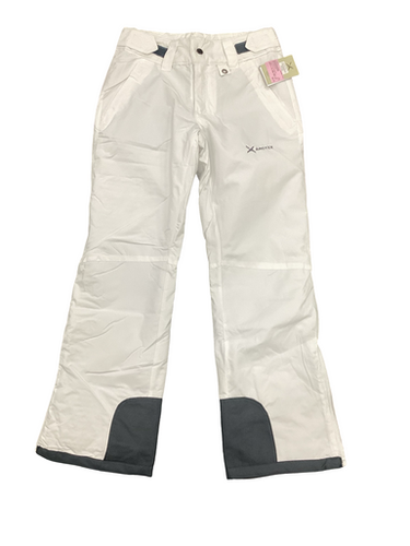 New WOMEN'S SM SNOW PANT WHT 11613-ARC180001SM