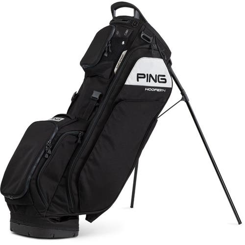 PING HOOFER 14 STAND BAG BLACK/WHITE