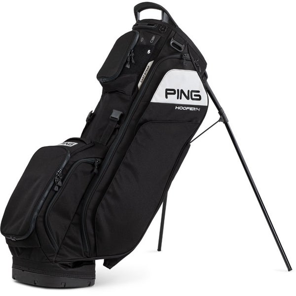 PING HOOFER 14 STAND BAG BLACK/WHITE