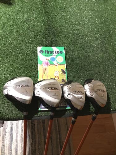 Affinity RZR Burn Woods & Hybrids Set (3W, 5W, 4H, 5H) Regular Graphite *VGC*