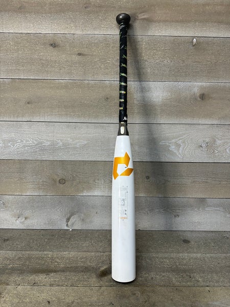 DeMarini 2022 CF USSSA Youth Baseball Bat 31/23 2 Piece White/Gold C8ZL-22