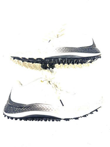Used Under Armour Mens Golf Shoes White Senior 10 11860-C000302064