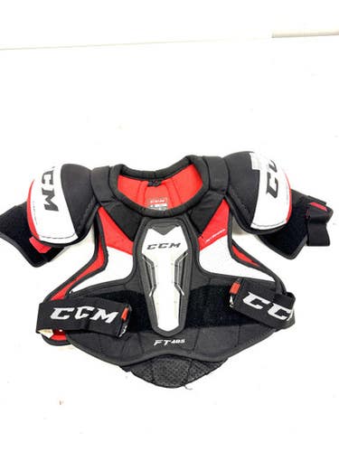 Used CCM FT485 Senior Shoulder Pads SM 11860-S000302051