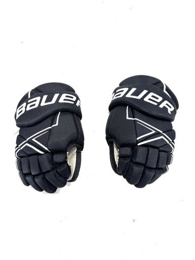 Used Bauer NSX Junior Gloves Black 10" 11860-S000302048