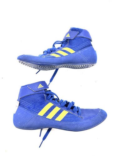 Used Adidas Wrestling Shoes Royal Blue Junior 05 11860-S000302031