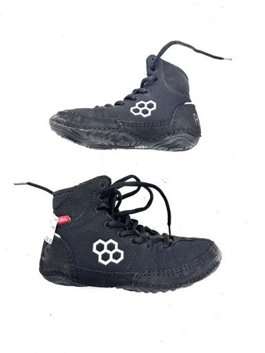 Used Wrestling Shoes Black Junior 02 11860-S000302030